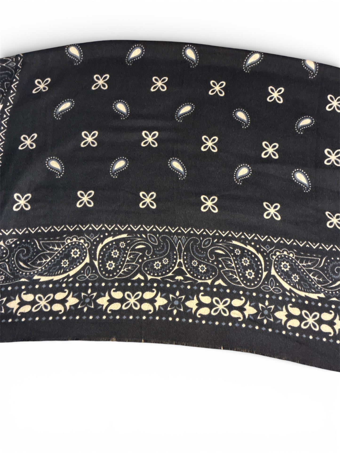 Foulard bandana tendance bleu marine