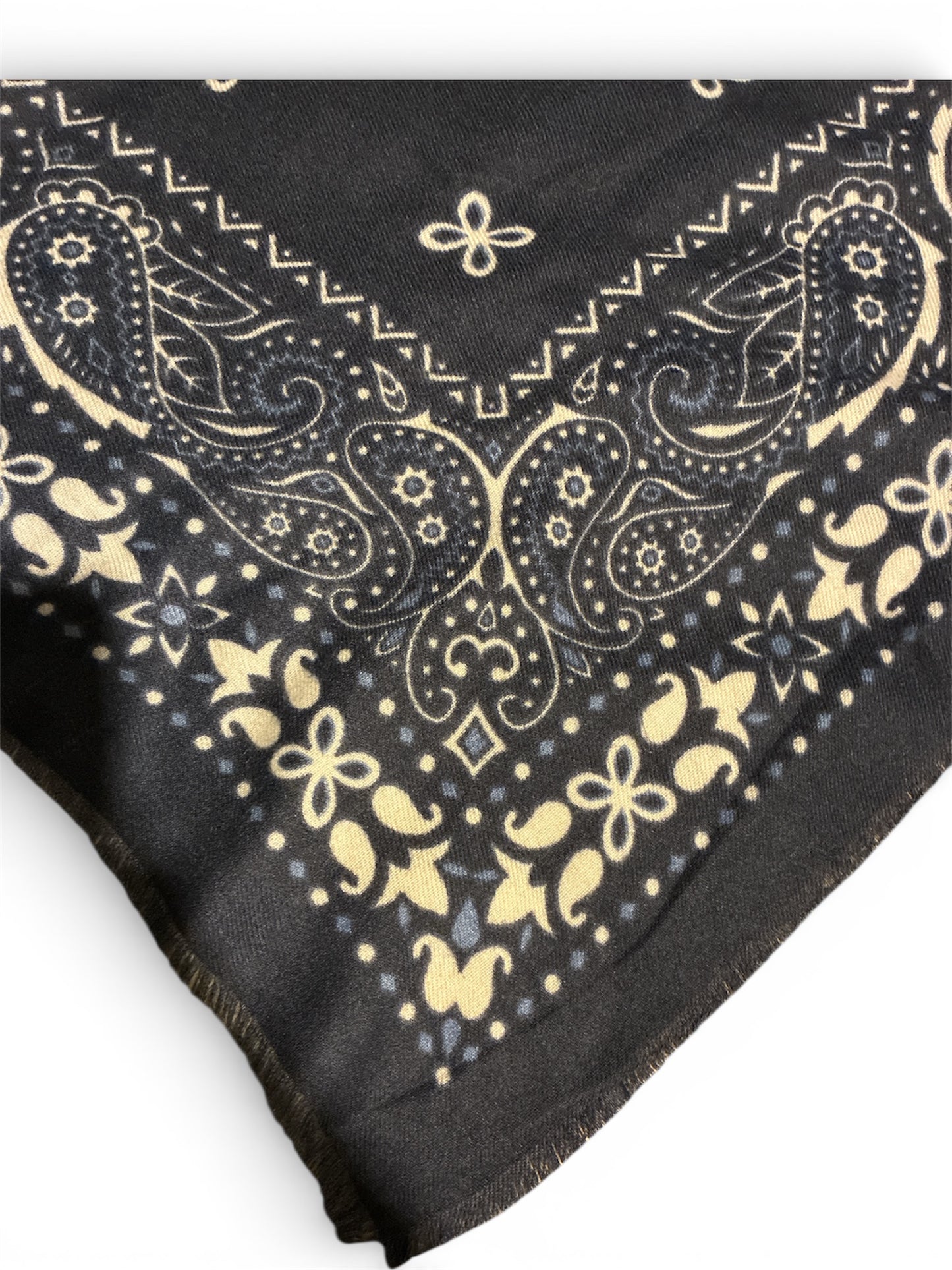 Foulard bandana tendance bleu marine