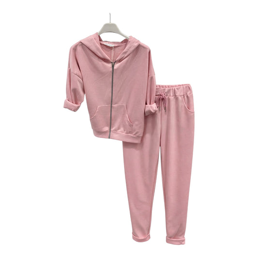 ✨ Ensemble jogging rose poudré – Made in Italy ✨